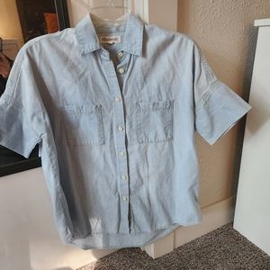 Madewell denim top